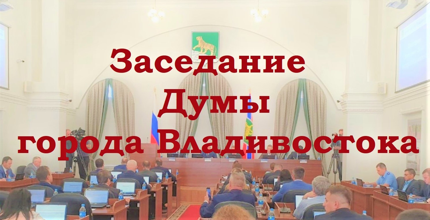 30.05.2024 – на заседании Думы города Владивостока – Контрольно-счетная  палата города Владивостока